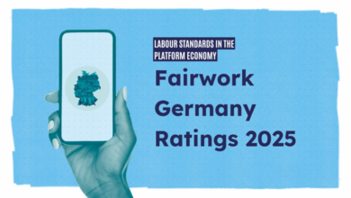 Grafik Fairwork Deutschland Bericht 2025