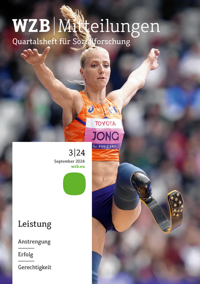 Cover der WZB-Mitteilungen 185 Leistung