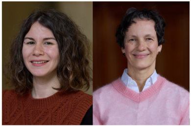 Photos of Hande Erkut and Dorothea Kübler
